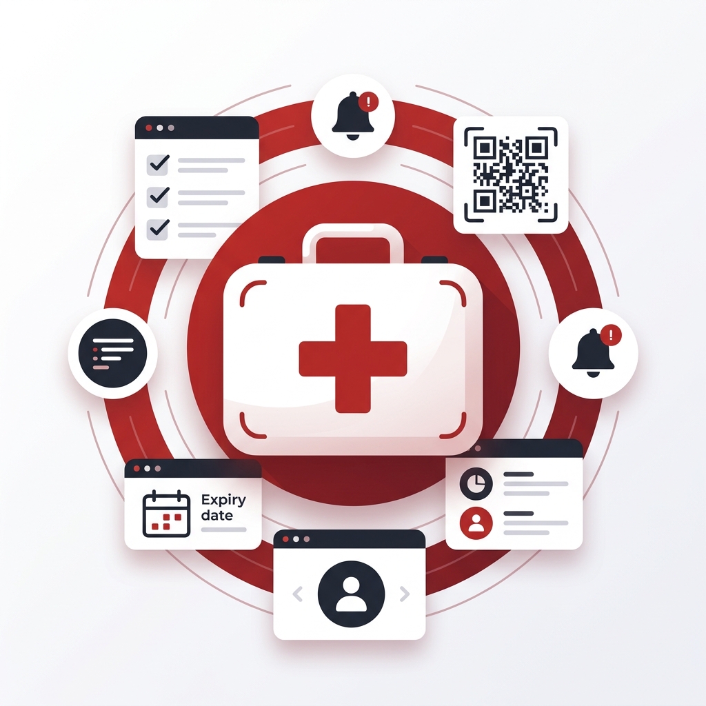 OuchTracker Dashboard illustration